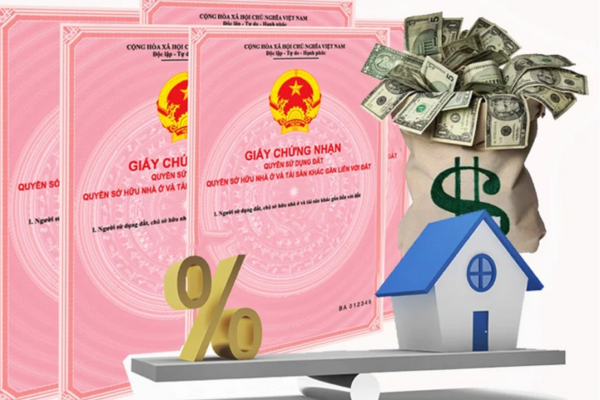 vay ngân hàng bằng sổ đỏ