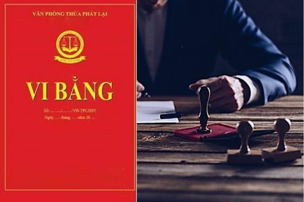 vi bằng giao nhận tiền