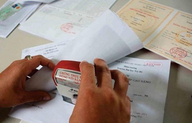 công chứng vay vốn thế chấp