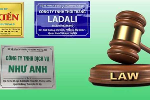 Biển hiệu công ty