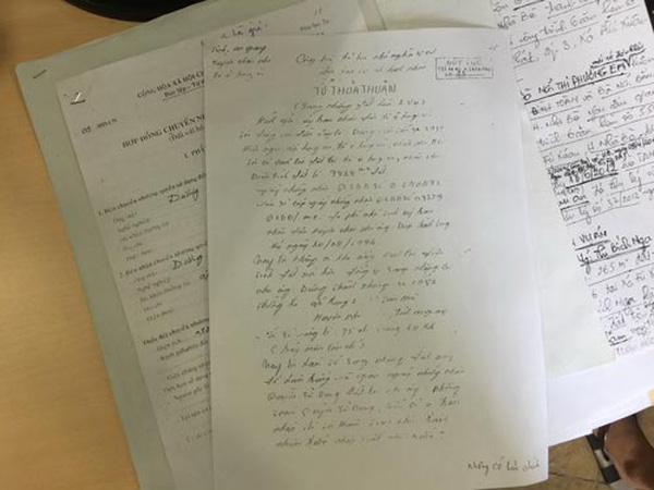 công chứng hợp đồng mua bán nhà viết tay