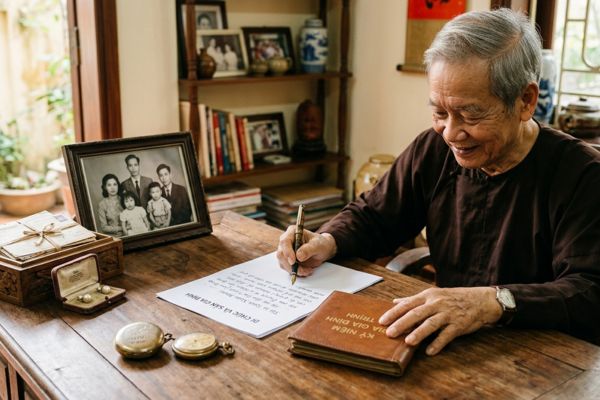 Di chúc để lại tài sản là vật kỷ niệm gia đình