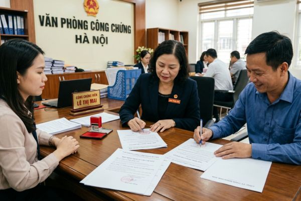 Công chứng hợp đồng dịch vụ vận chuyển