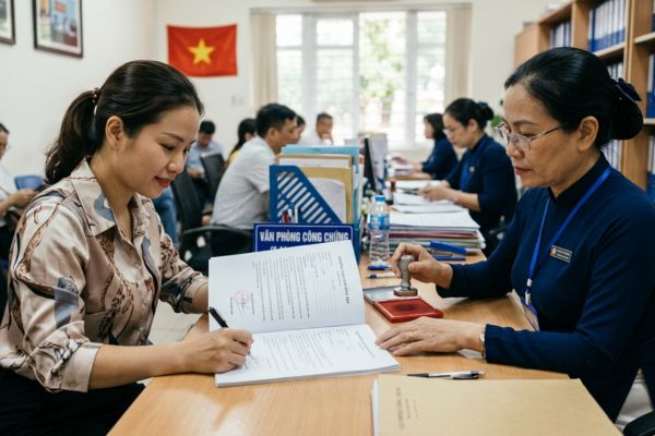 Công chứng hợp đồng giao nhận hàng hóa