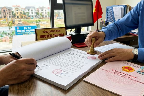 Công chứng hợp đồng góp vốn bằng quyền sử dụng đất