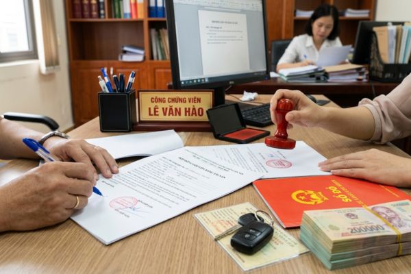 Công chứng hợp đồng góp vốn bằng tài sản