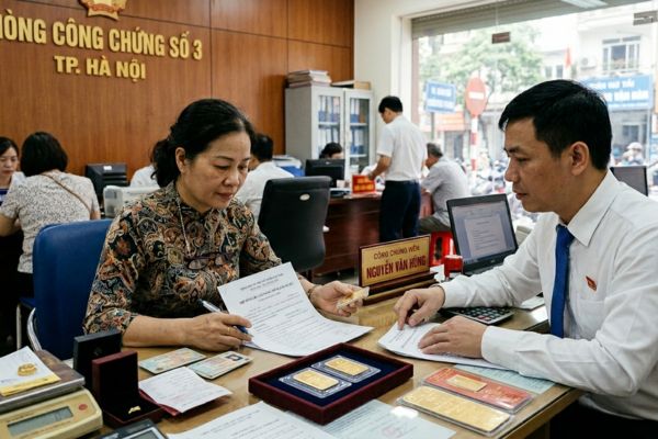 Công chứng hợp đồng mua bán vàng: Cần thiết không?