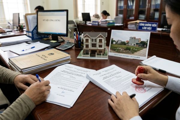 Công chứng văn bản đồng ý bán tài sản trả nợ