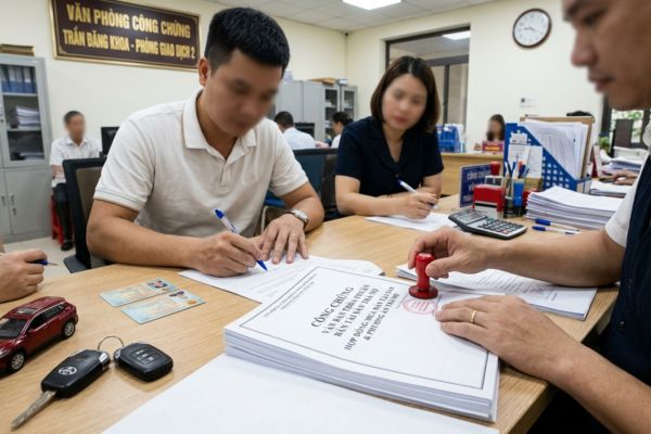 Công chứng văn bản thỏa thuận bán tài sản trả nợ