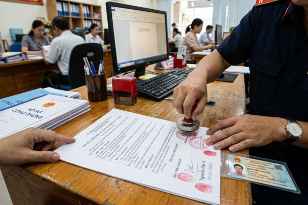 Công chứng văn bản thỏa thuận bảo vệ thông tin cá nhân