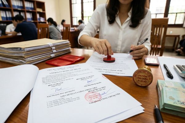 Công chứng văn bản ủy quyền thu hồi nợ