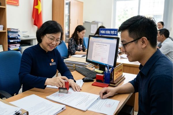 Công chứng văn bản xác nhận cam kết