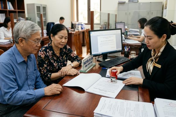 Công chứng văn bản xác nhận thỏa thuận