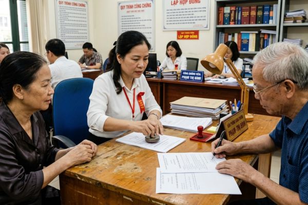 Công chứng văn bản xác nhận thừa nhận