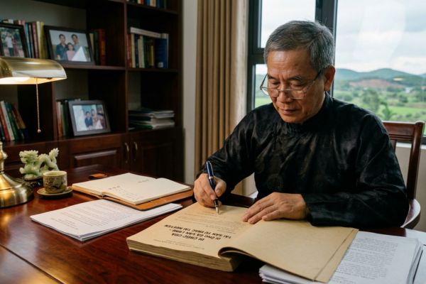 Di chúc của người có tài sản từ khai thác tài nguyên