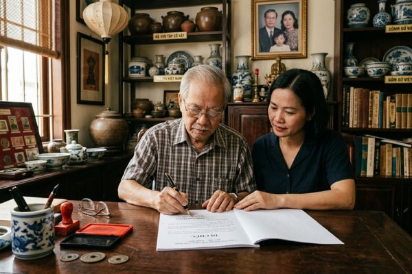 Di chúc để lại tài sản là đồ sưu tầm