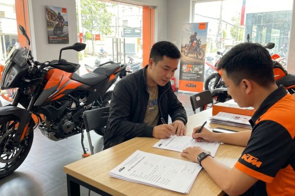 Hợp đồng mua bán xe KTM