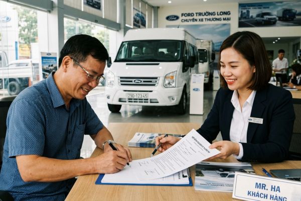 Hợp đồng mua bán xe thương mại