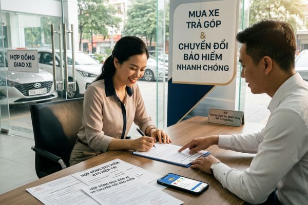 Mua xe khi đang trong hợp đồng bảo hiểm