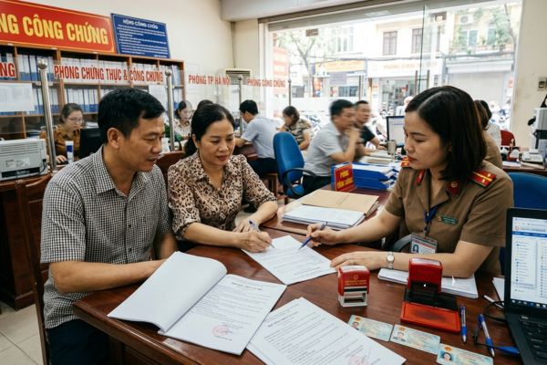 Công chứng hợp đồng thuê tài sản giữa vợ chồng
