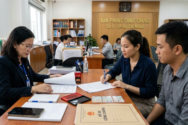 Công chứng thỏa thuận về việc đóng góp chi phí nuôi con