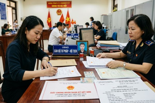 Đăng ký kết hôn khi một bên mất tích