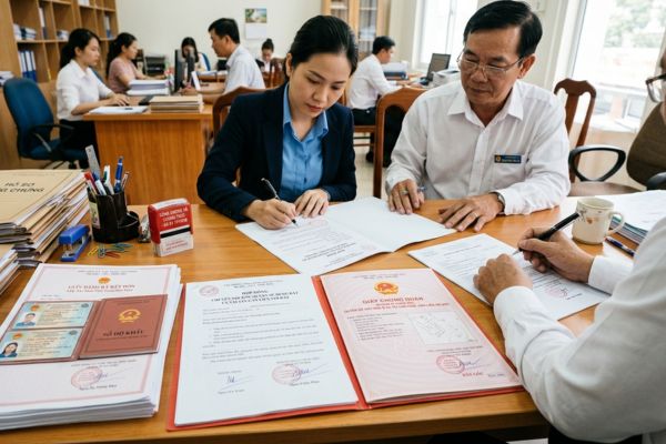 Giấy tờ cần thiết khi công chứng chuyển nhượng tài sản