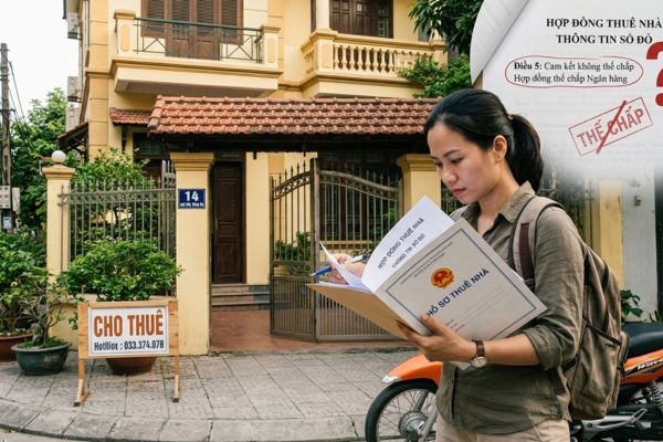 Nhà đang cho thuê có bị thế chấp không?