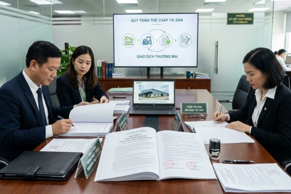 Thế chấp tài sản trong giao dịch thương mại