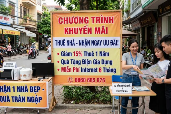 Chương trình khuyến mãi khi cho thuê nhà