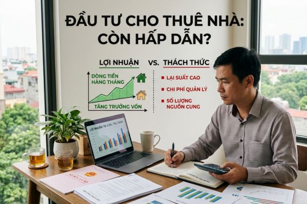 Đầu tư cho thuê nhà có còn hấp dẫn?