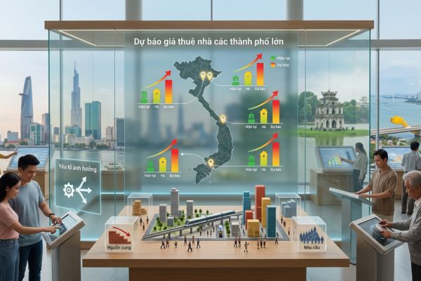 Dự báo giá thuê nhà các thành phố lớn