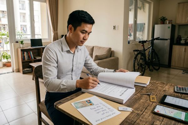 Lưu ý khi thuê nhà cho người đi làm