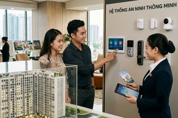 Mua nhà căn hộ có hệ thống an ninh thông minh