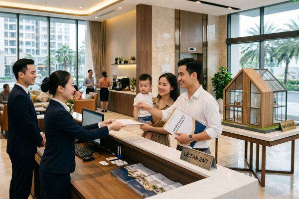 Mua nhà căn hộ có lễ tân 24/7: Tiện ích và pháp lý