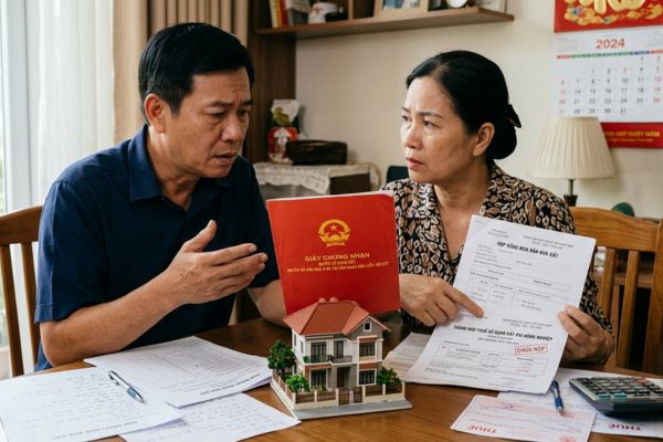 Mua nhà đất có sổ đỏ nhưng chưa đóng thuế: Ai chịu trách nhiệm?
