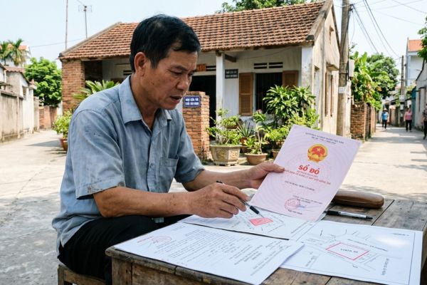 Mua nhà đất có sổ đỏ nhưng đất thuộc quỹ đất công ích