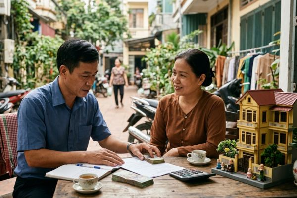 Mua nhà đất có thể đặt cọc bao nhiêu phần trăm là hợp lý?