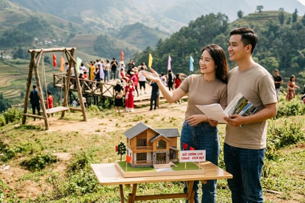 Mua nhà đất ở vùng có điểm check-in nổi tiếng