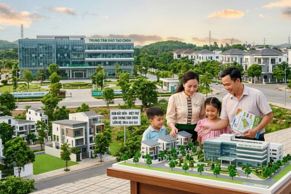 Mua nhà đất trong vùng có trung tâm đào tạo công nghệ sinh học