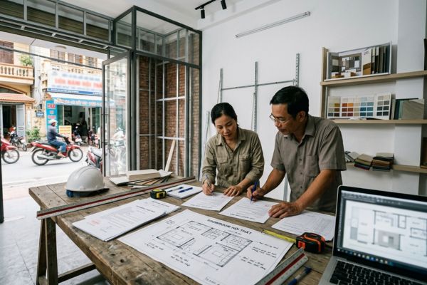 Quy định thuê nhà làm showroom
