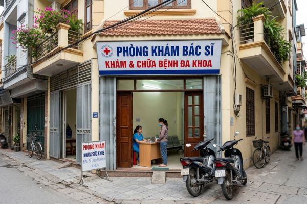 Thuê nhà làm phòng khám bác sĩ