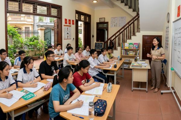Thuê nhà làm trung tâm tiếng Anh