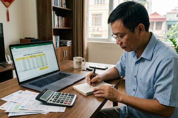 Tính toán lợi tức cho thuê nhà