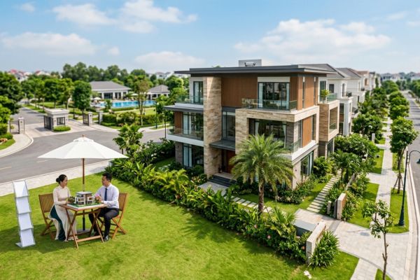 Bán đất trong khu dân cư cao cấp: Pháp lý, tiện ích và giá trị