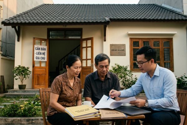 Bán nhà có tranh chấp về tên miền: Pháp lý