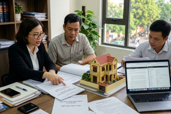 Bán nhà có tranh chấp về tên miền internet: Pháp lý