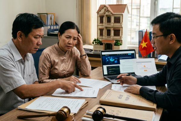 Bán nhà có tranh chấp về tên miền mã hóa: Pháp lý