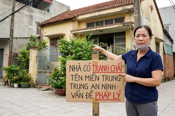 Bán nhà có tranh chấp về tên miền trung tâm an ninh: Pháp lý