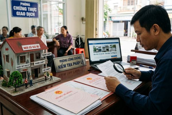 Bán nhà cũ giá rẻ: Cần kiểm tra pháp lý gì để không "tiền mất tật mang"?